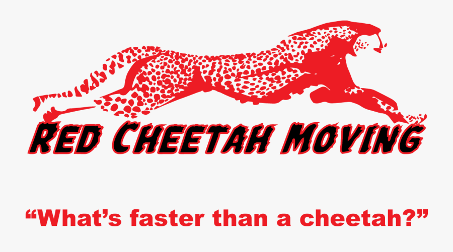 Cheetah Moving Cliparts - Illustration, Transparent Clipart