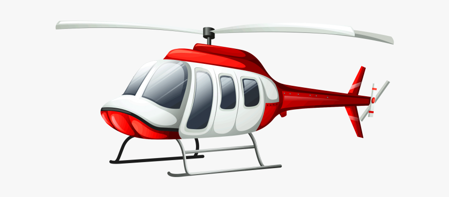 Red Helicopter Png Image Free Download Searchpng - Different Type Of Transport, Transparent Clipart