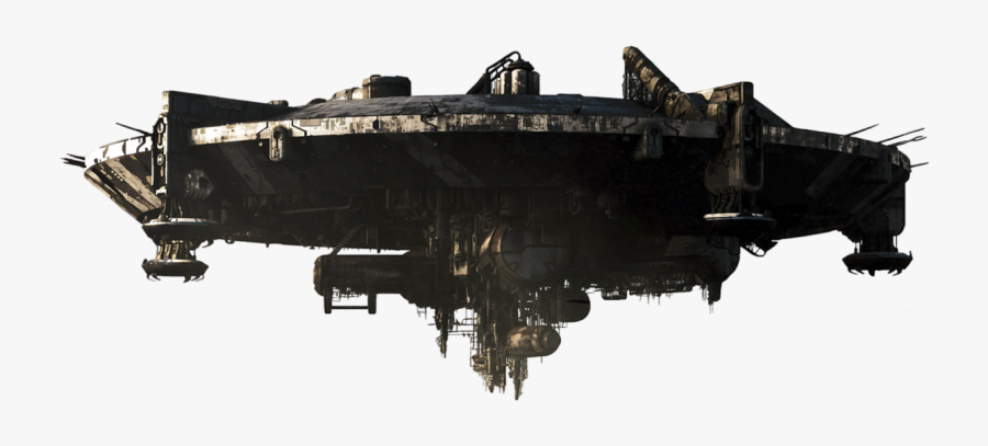 Alien Spacecraft Transparent Image - Battle Los Angeles Spaceship, Transparent Clipart