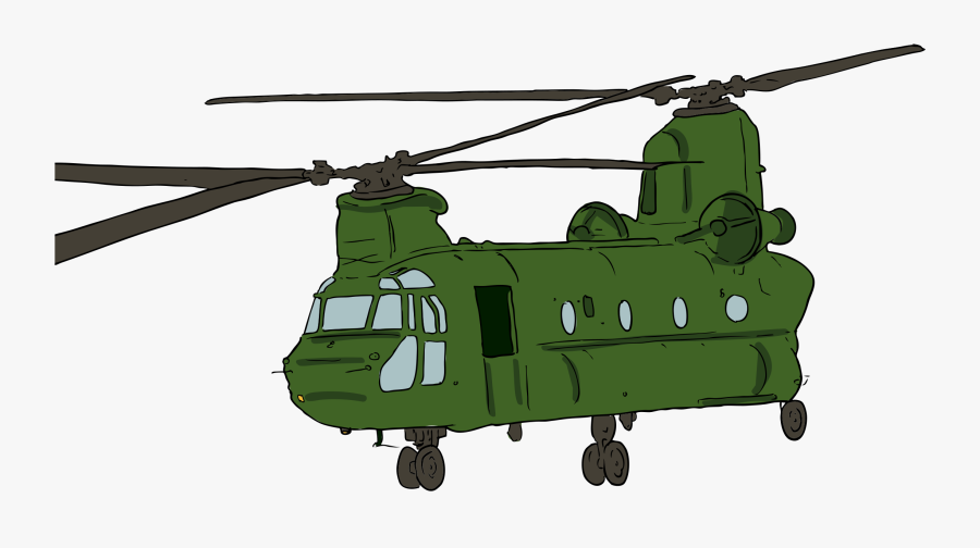 Chinook Helicopter 1 - Chinook Helicopter Clipart, Transparent Clipart