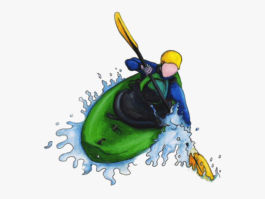 Kirkcudbright Club Kayaking Canoeing - Illustration, Transparent Clipart