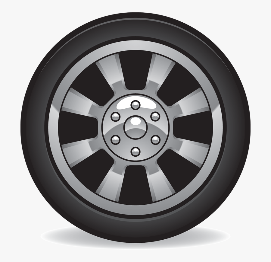 Tire Clipart - Car Wheel Clipart Png, Transparent Clipart