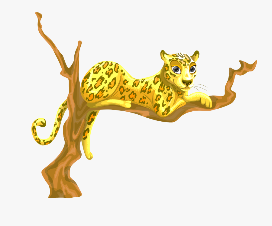 Leopard Vector Png Transparent Image - Portable Network Graphics, Transparent Clipart