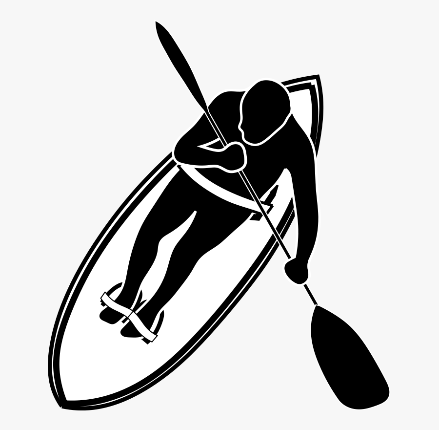 Kayak Clipart Canoe Race - Desenhos De Stand Up, Transparent Clipart