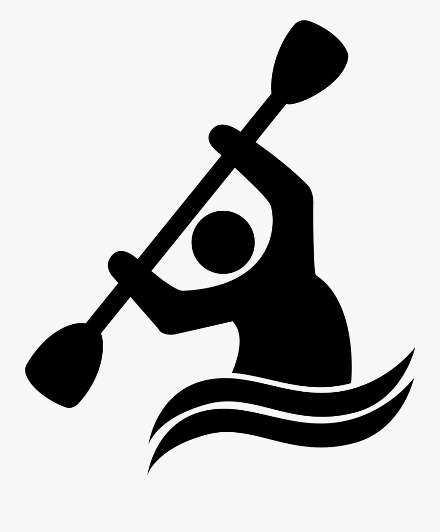 Clip Art Kayaking Image Freeuse - Clip Art, Transparent Clipart