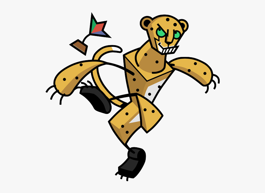 Transparent Cheetah Face Clipart - Hero 108 All Animals, Transparent Clipart