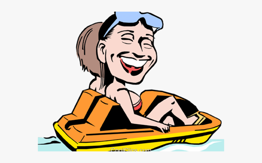 Canoe Paddle Clipart Animated - Transparent Background Paddle Boat Png, Transparent Clipart