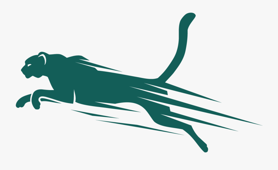 Transparent Cheetah Png - Running Cheetah Cartoon Png, Transparent Clipart