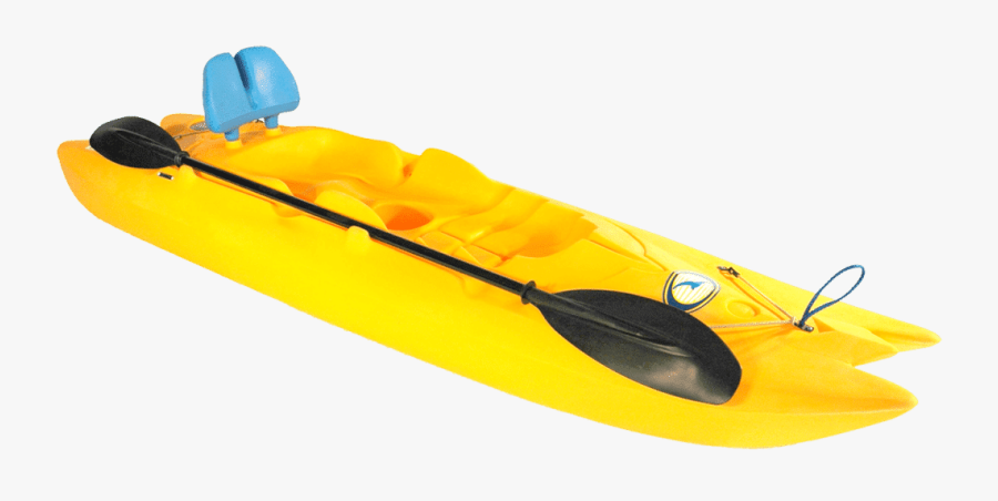 Kayak Clipart Yellow Boat - Sea Kayak, Transparent Clipart