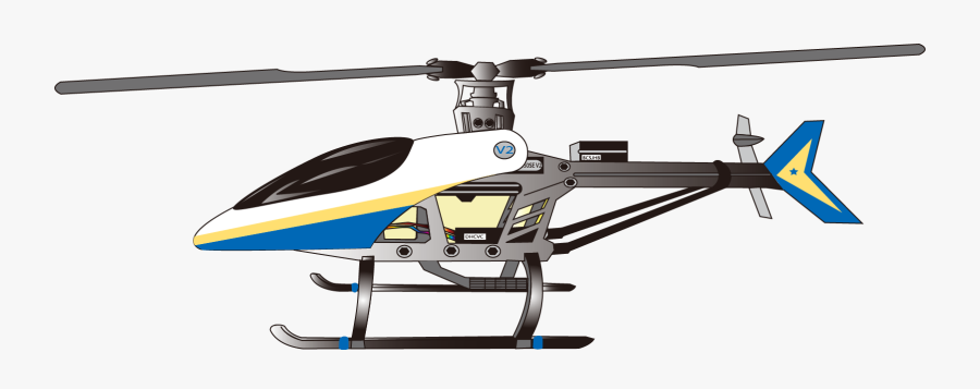 Helicopter Airplane Euclidean Vector Clip Art - Helicopter Vector Png, Transparent Clipart