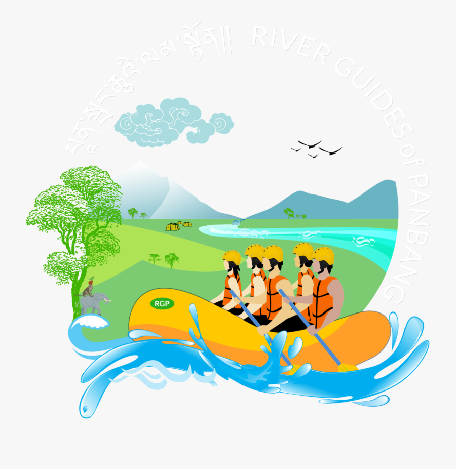 Kayaking Cliparts River Guide - Png Rafting, Transparent Clipart