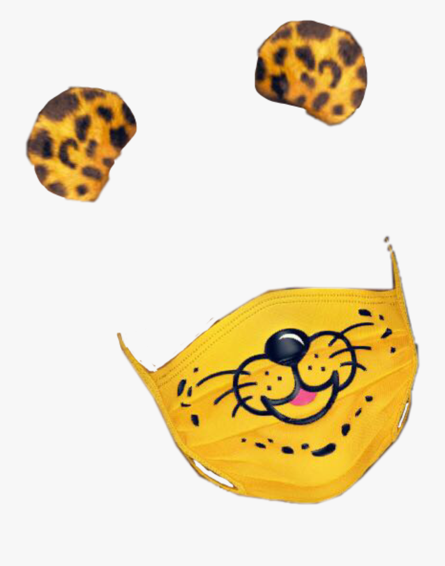 #snapchat #snapchatfilter #cat #cheetah #freetoedit - Snapchat Mask Filter Name, Transparent Clipart