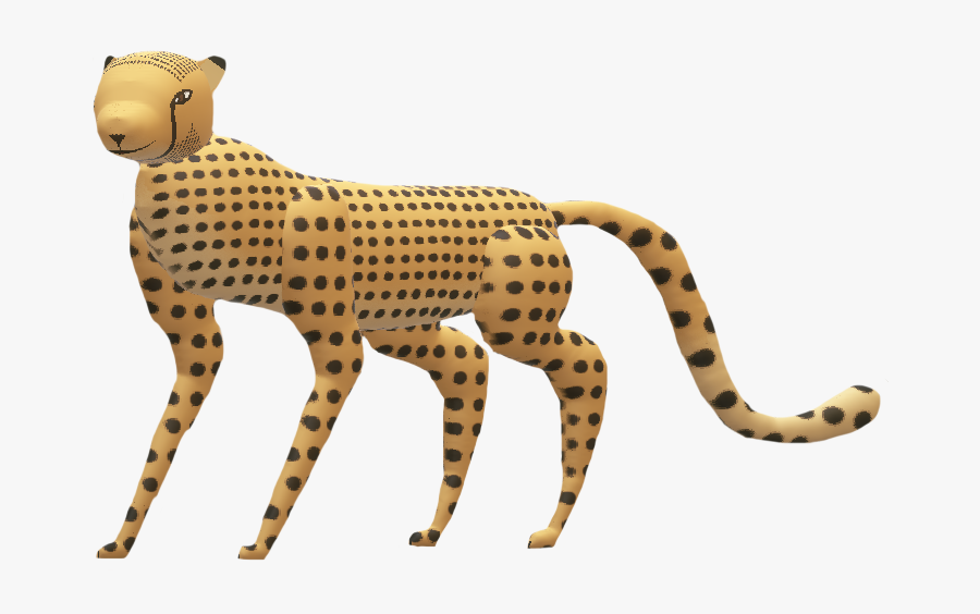 South African Cheetah Cheetah- - Cheetah, Transparent Clipart