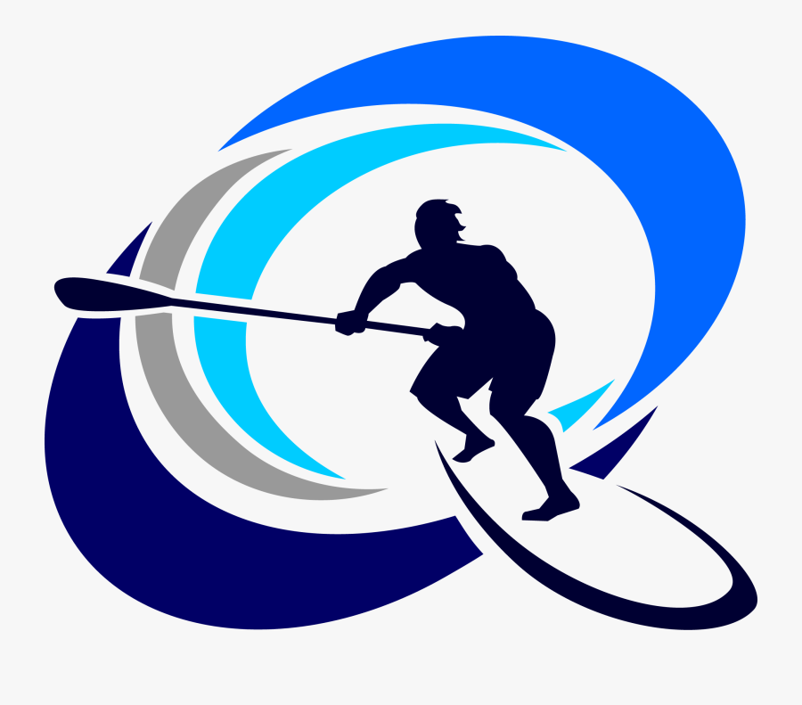 Kayak Clipart Canoe Hawaiian - Stand Up Paddling Drawing, Transparent Clipart