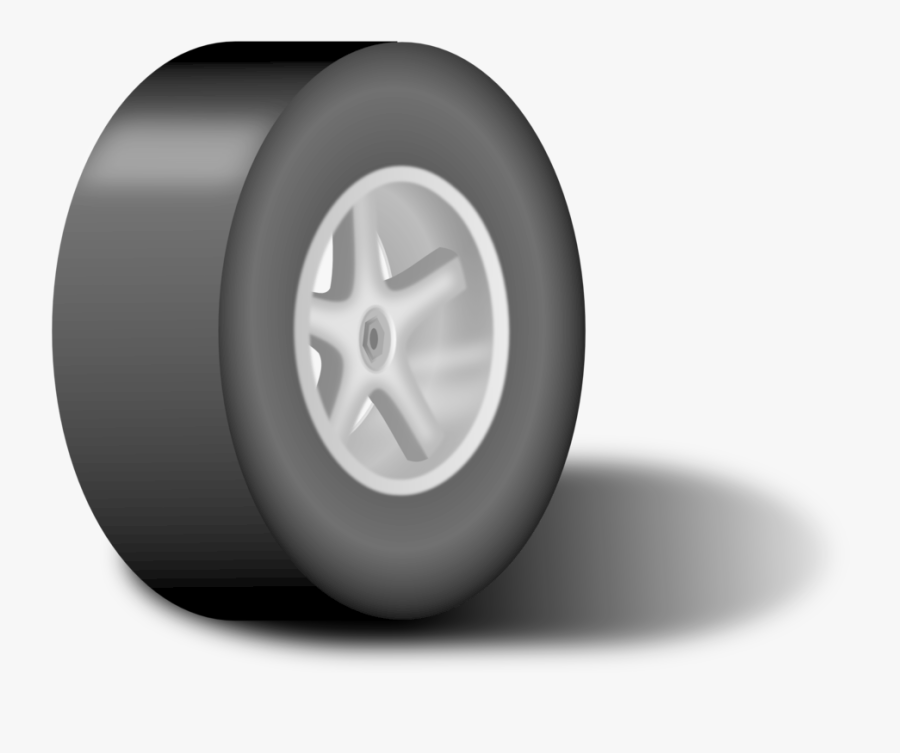 Car Tire Rim Tread Spoke - Ball Example Of Rolling Friction, Transparent Clipart