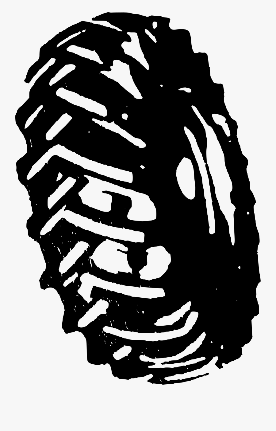 Clip Art Tractor - Big Tire Clip Art, Transparent Clipart
