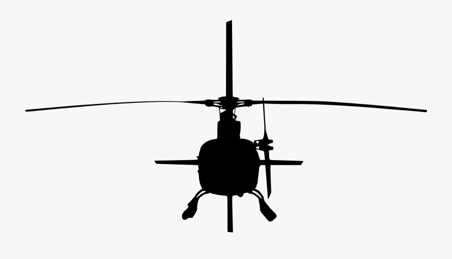 Clip Art Helicopter Drawing - Helicopter Front Vector Png, Transparent Clipart