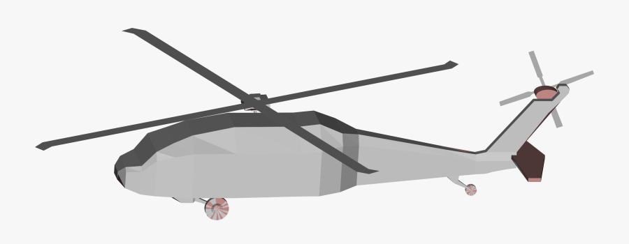 Rotorcraft,helicopter Rotor,tiltrotor - Low Poly Helicopter Art, Transparent Clipart