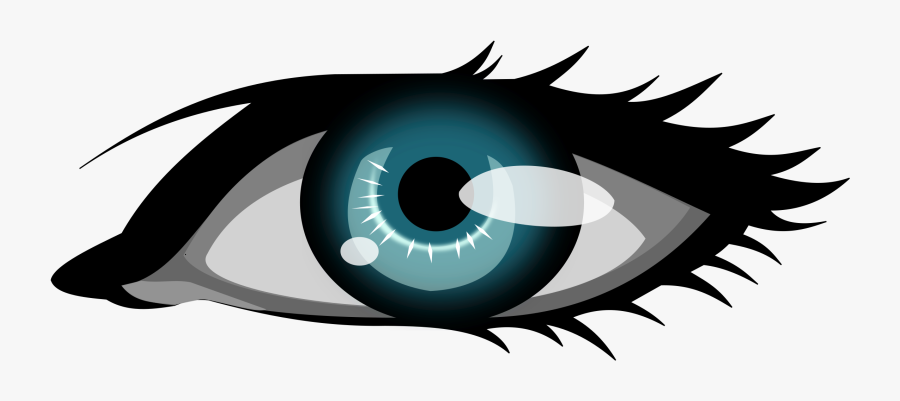 Cheetah Clipart Eye - Blue Eye Clip Art, Transparent Clipart