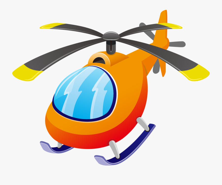 Clip Art Aircraft Airplane Transprent - Cute Helicopter Cartoon Png, Transparent Clipart