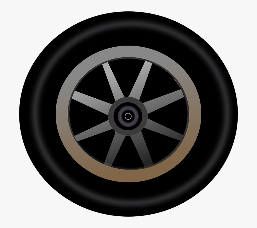 Car Tire Clipart - Car Tire Vector Png, Transparent Clipart