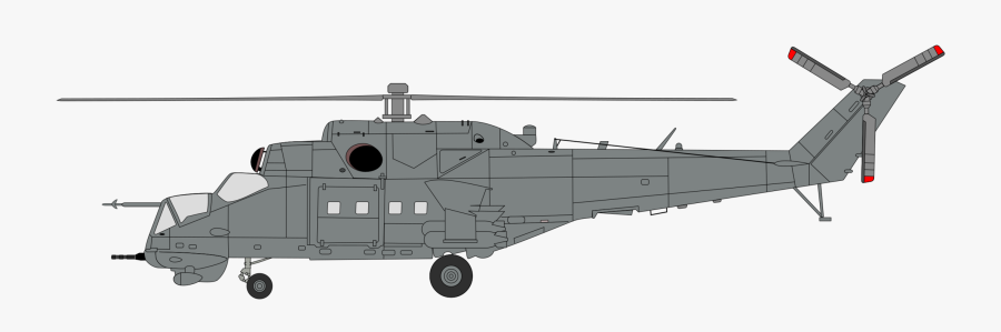 Black Rotor - Sikorsky H-19, Transparent Clipart