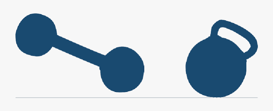 Weights Silhouette At Getdrawings - Weight Dumbbell Clipart, Transparent Clipart