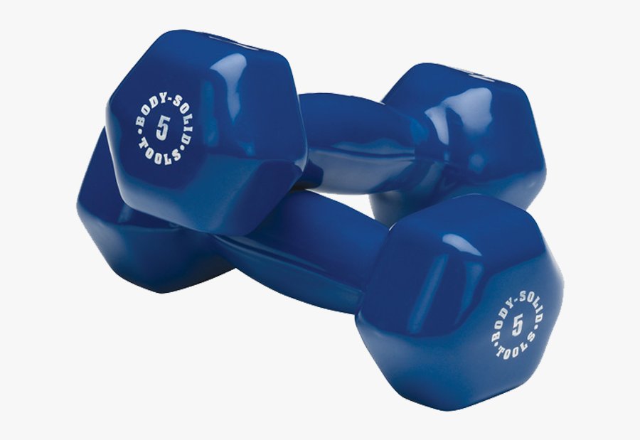Transparent Weights Clipart - 5 Lb Dumbbell Png, Transparent Clipart