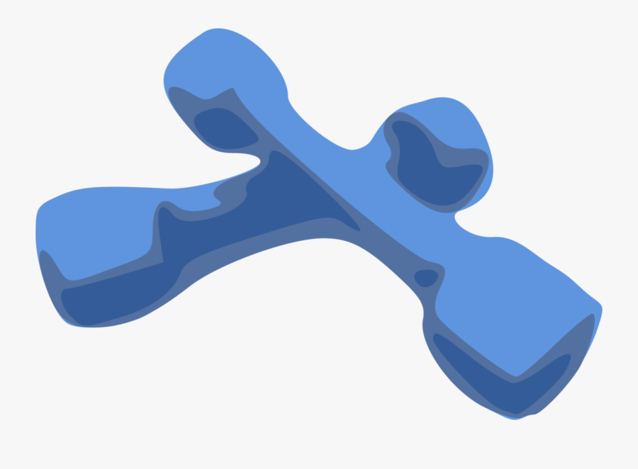 Dumbbells 1 - Dumbbell, Transparent Clipart