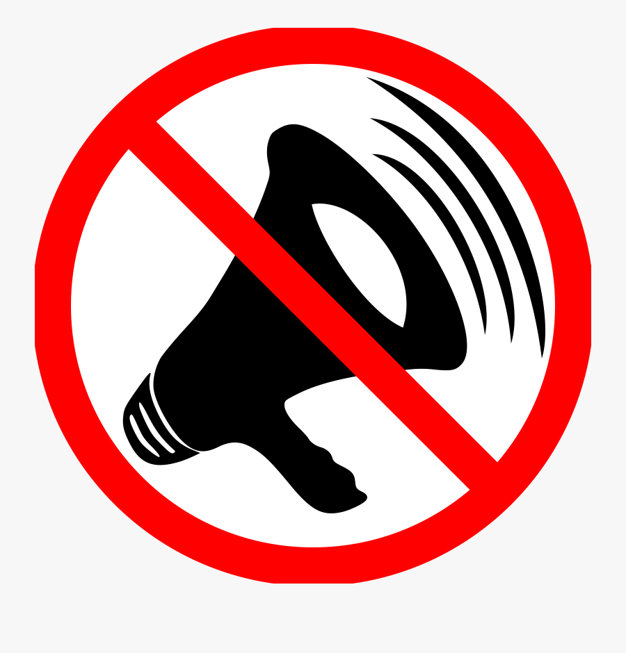 Clipart - Imagenes De No Ruido, Transparent Clipart