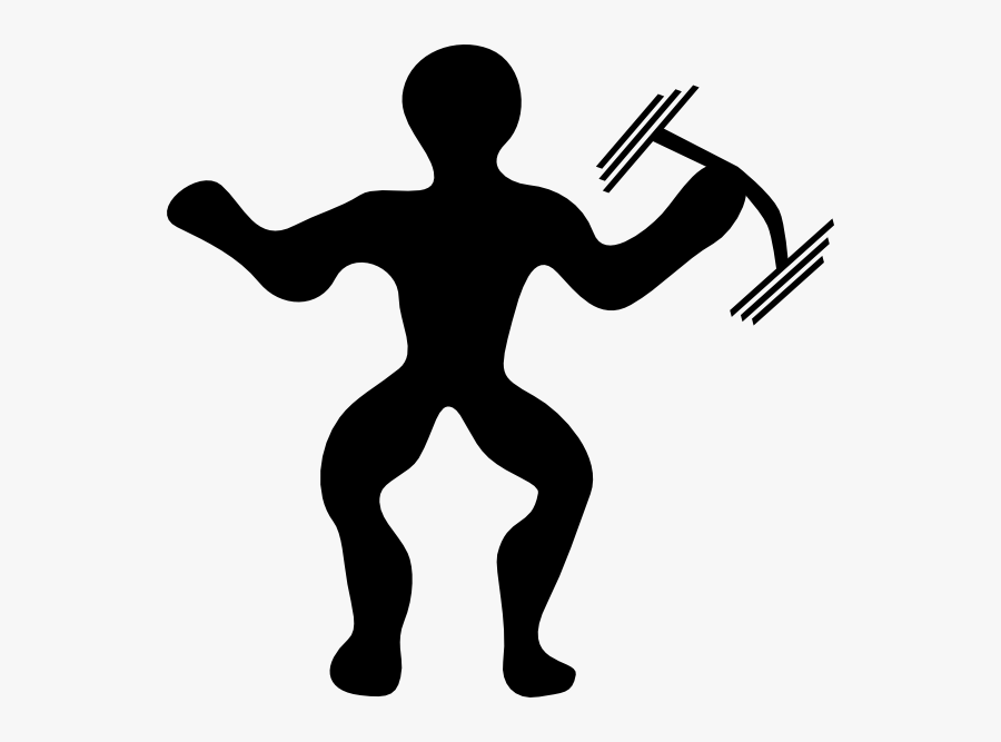 Weight Lifting Clip Art, Transparent Clipart