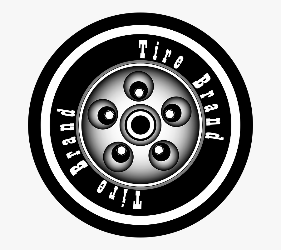 Azieser Tire With Rim Clip Art - Tire Clip Art, Transparent Clipart