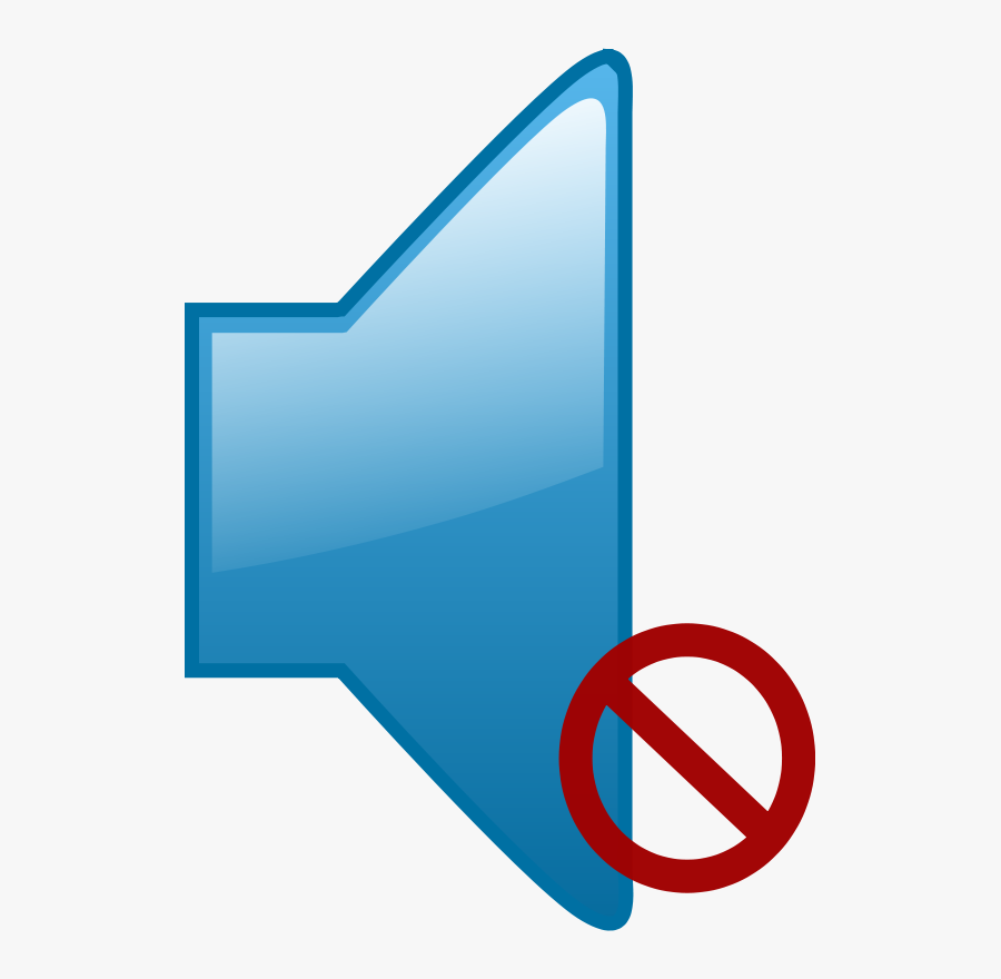 Muted - Sound Mute Button Png, Transparent Clipart
