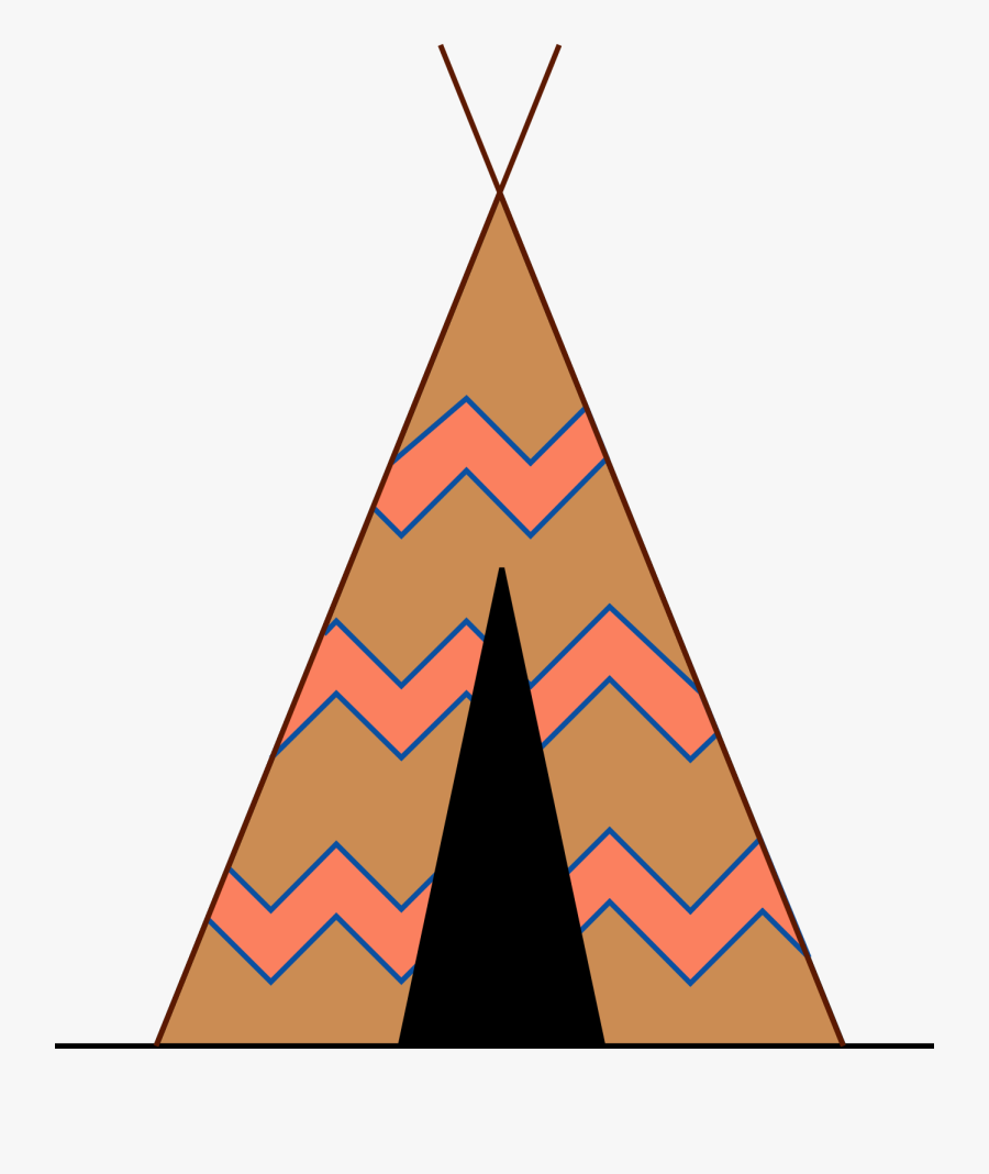 Teepee Clip Art - Tee Pee Clip Art, Transparent Clipart