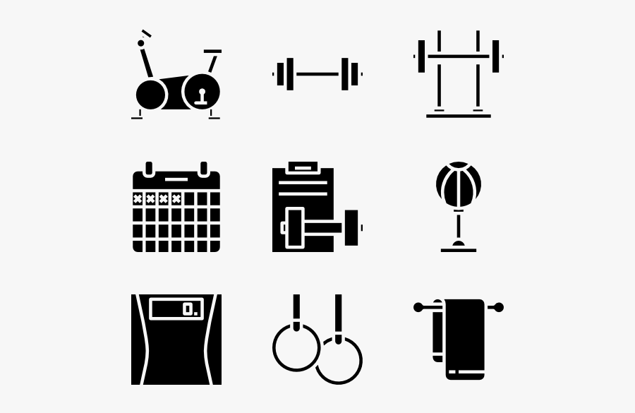 Gym, Transparent Clipart
