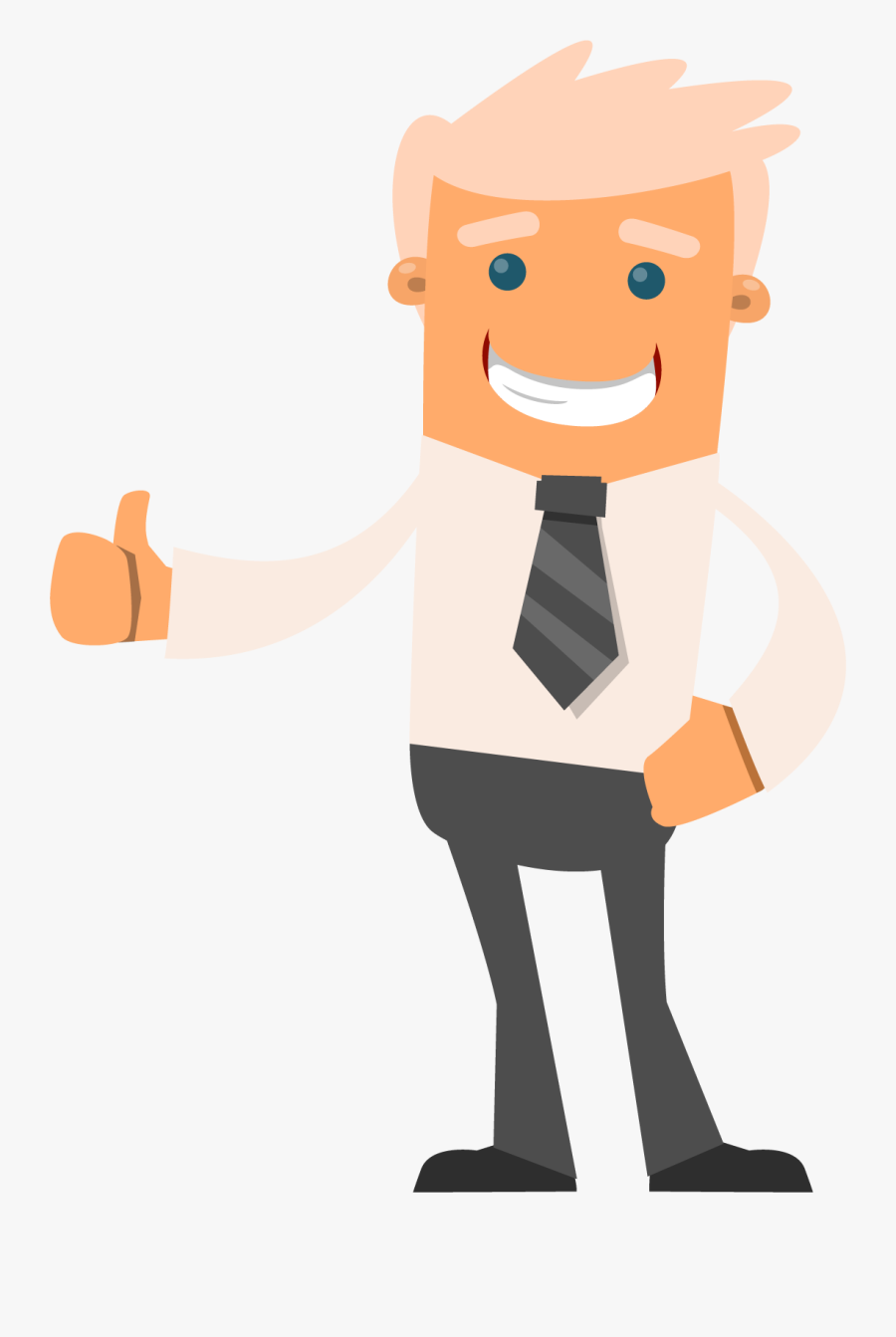 Good Clipart Happy Person - Happy Man Clipart Png, Transparent Clipart