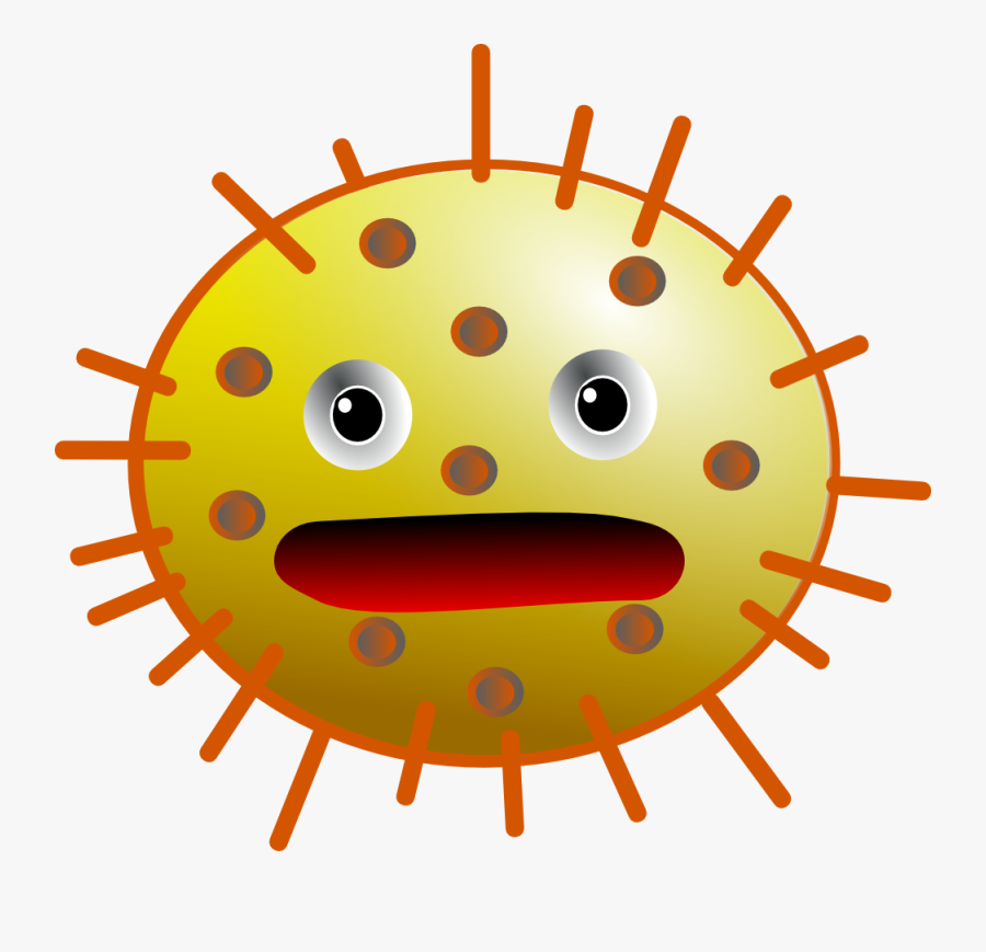 Clip Art Bacteria - Transparent Background Germs Clipart, Transparent Clipart