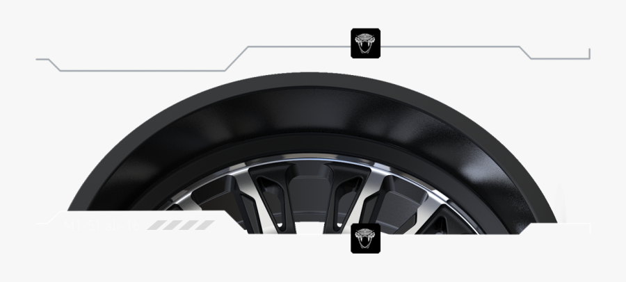 M Mamba Offroad Wheels - Synthetic Rubber, Transparent Clipart