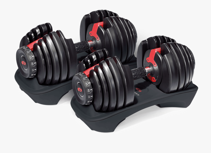Clip Art Dumbbell Amazon - Bowflex Dumbbells, Transparent Clipart