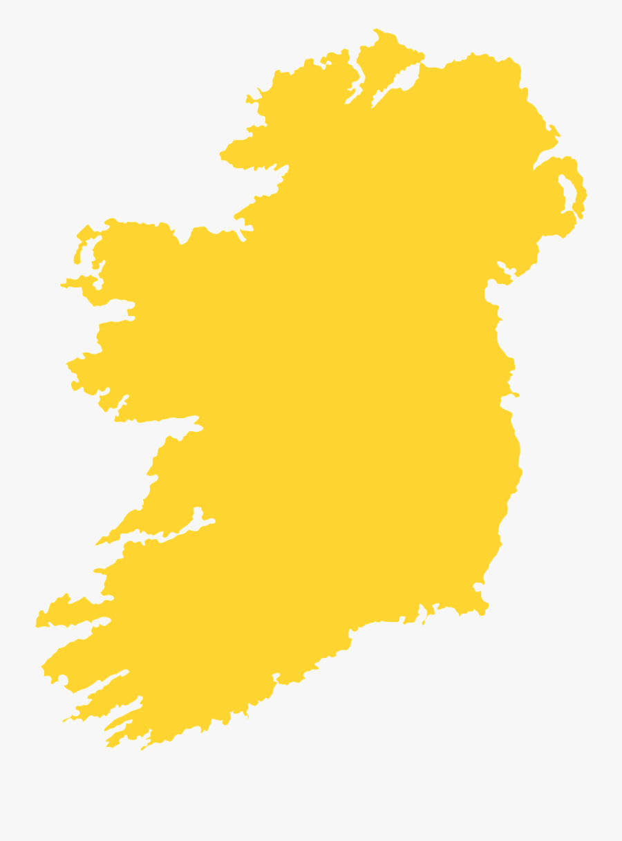 Map Of Ireland, Transparent Clipart