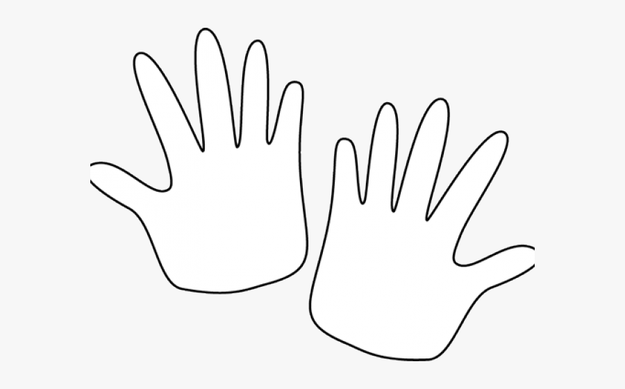 Pair Clipart Quiet Hand - Pair Of Hands Clipart, Transparent Clipart