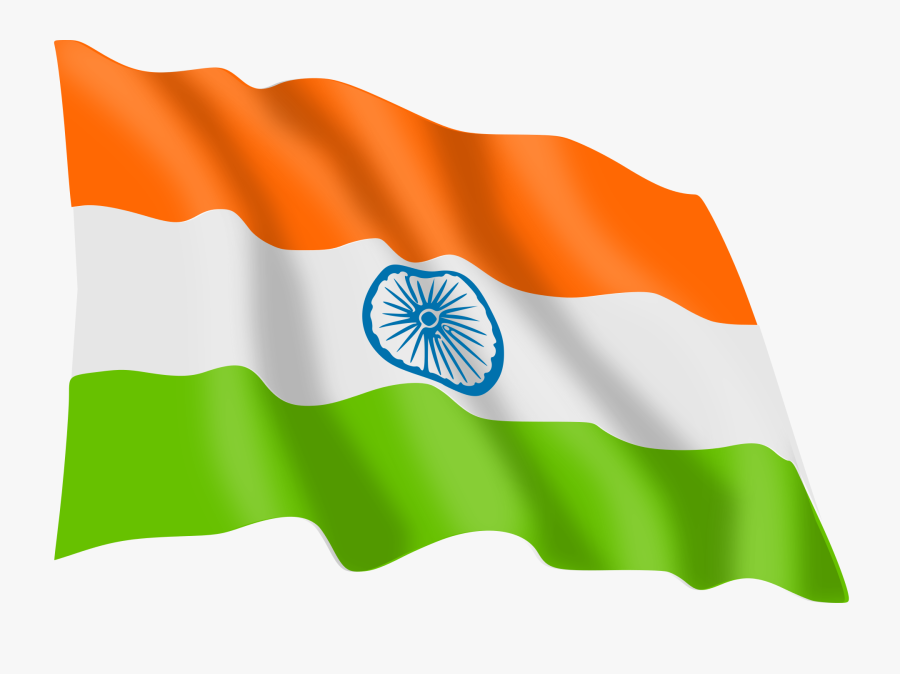Flag, India, Indian - India Flag Transparent, Transparent Clipart