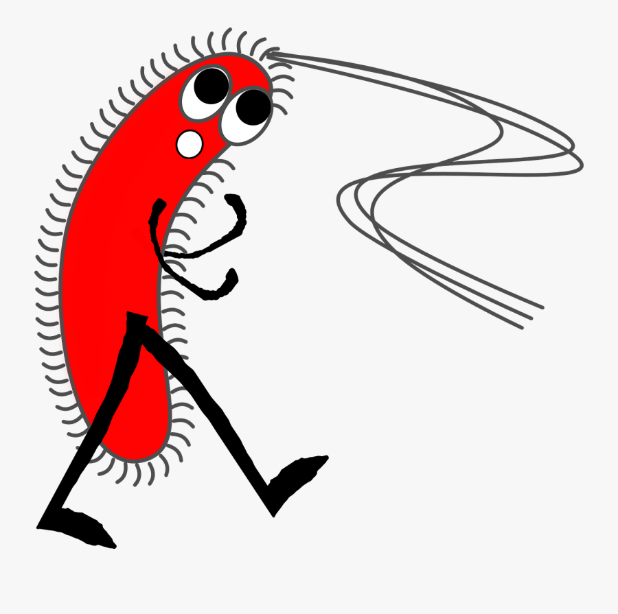 Germ Virus Bacteria Infection Png Image - Transparent Bacteria Cartoon Png, Transparent Clipart