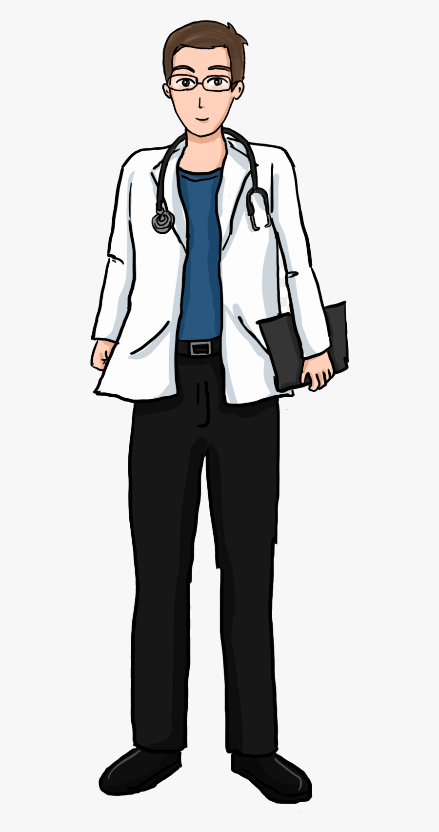 Doctor Medicine Man Human Transparent Image Clipart - Male Doctor Clipart Png, Transparent Clipart