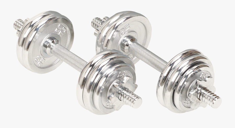 Dumbbells Png Transparent Images - Platinum Dumbbell Transparent Background, Transparent Clipart