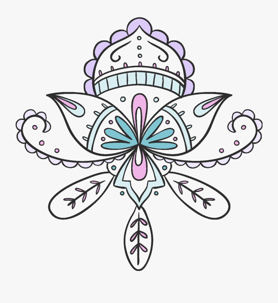 ##boho #bohoelements #teepee #hipster #ftestickers - โบ ฮี เมีย น การ์ตูน, Transparent Clipart