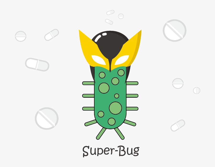 Bacteria Are Not Only Tiny Creatures, They Are Harsh - Super Bacteria Png, Transparent Clipart