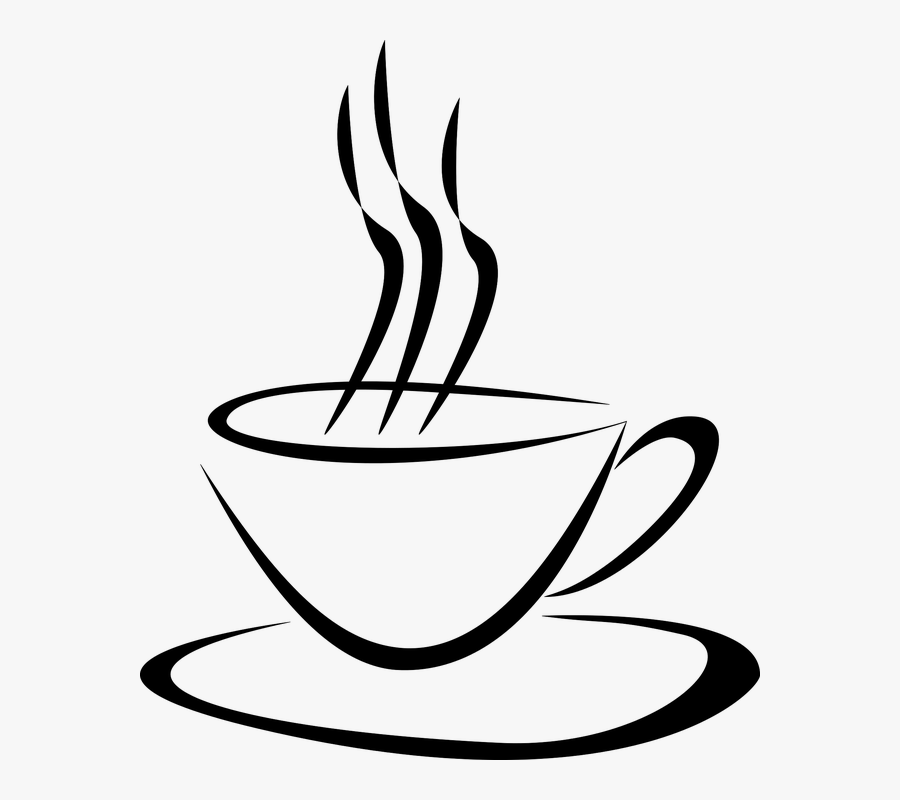 19 Steaming Coffee Mug Clipart Library Download Huge - Coffee Image Black And White, Transparent Clipart