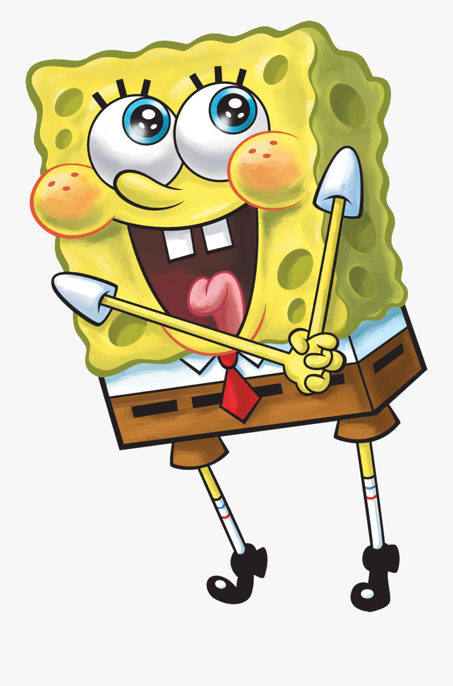 Sponge Bob Square Pants, Transparent Clipart