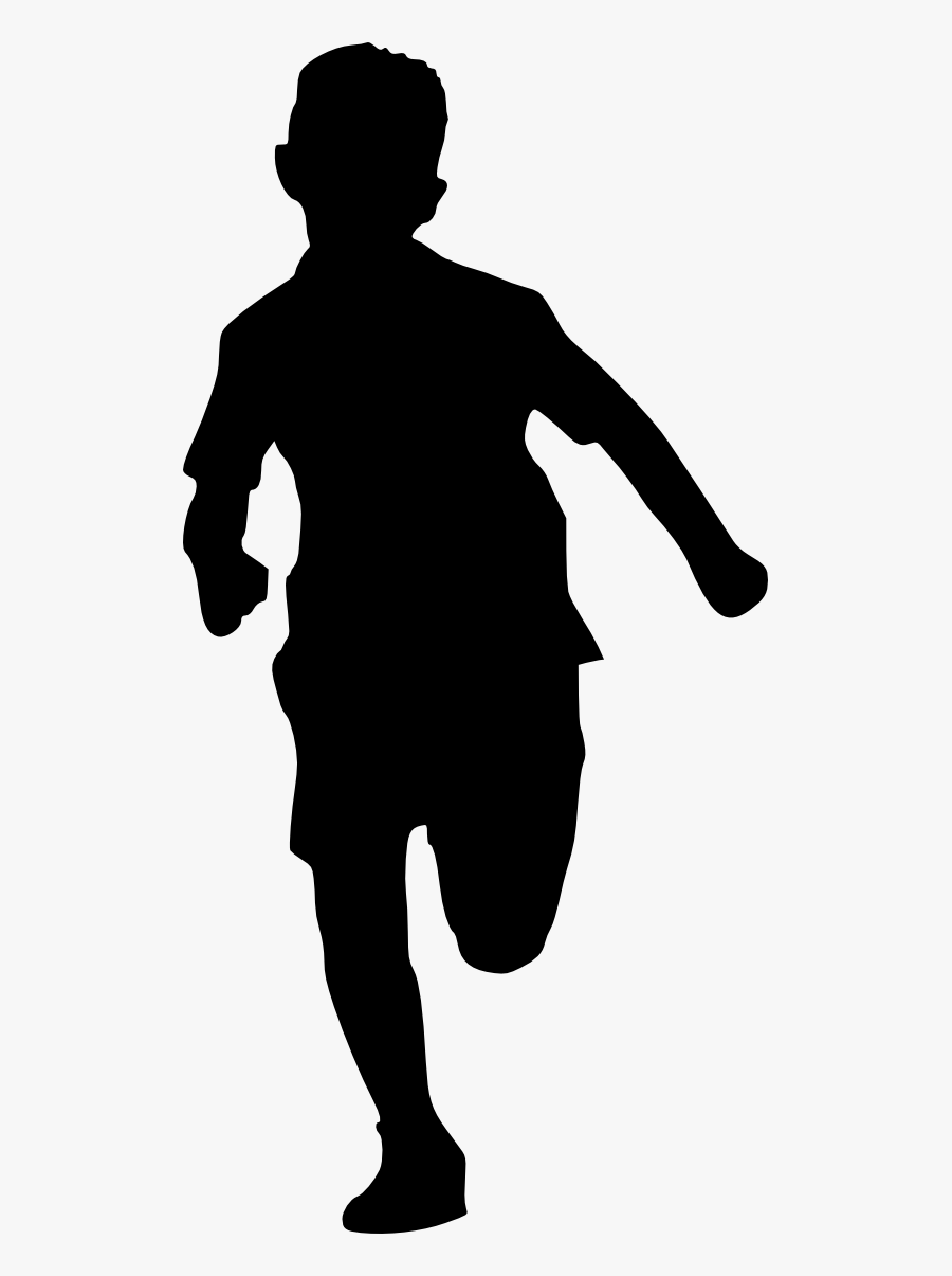 Transparent Child Silhouette Png - Human Figure Silhouette Png, Transparent Clipart